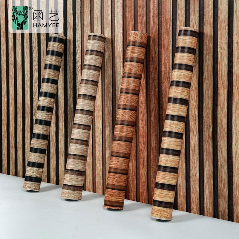 Vinyl Decorative Film Wood Grain Sticker Home Decor Waterproof Wallpaper Wall Paper Roll Furniture Self Adhesive PVC Cabinet
