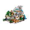 Compatible Lego Bricks: Minecraft Cave, War Village Puzzle for Boys, Birthday Gift