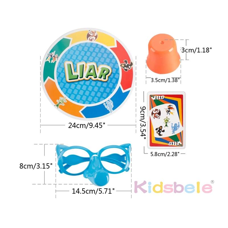 Liar Board Games Desktop Game Parent-Child Interactive Toys Stretch The Truth Nose Family Fun Toy Good Gift For Kidss