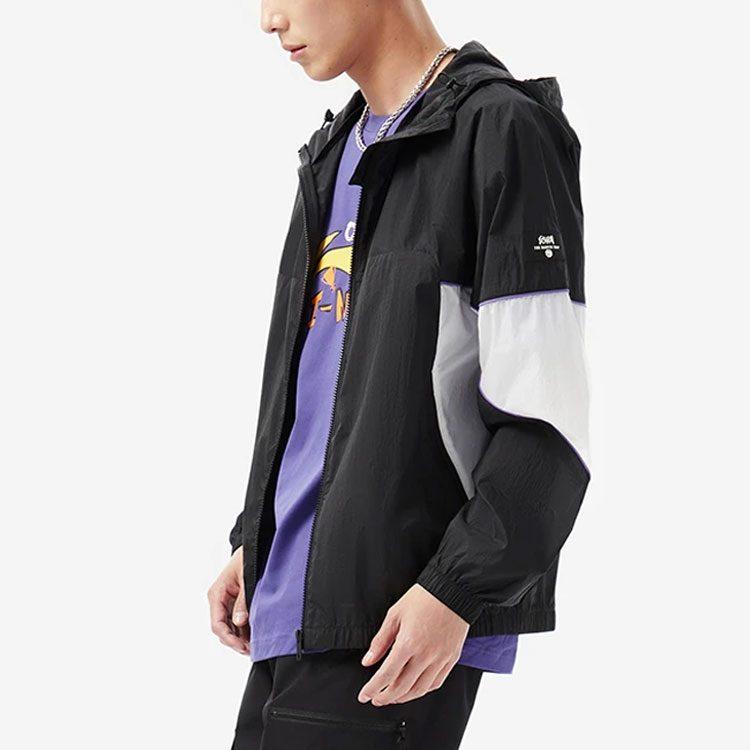 Li Ning BADFIVE Jackets Men's Black Hooded Moderate Other AFDS361-1