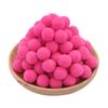 100Pcs 15-25mm Colorful Pompoms DIY Dolls Garment Handmade Material Soft Fluffy Pom Poms Ball For DIY Kids Toys Accessories