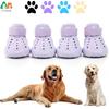 ATUBAN Dog Shoes:Non-Slip Waterproof Sandals for Hot Pavement,Breathable Perforated Boots,Ideal Paw Protector,Outdoor Booties
