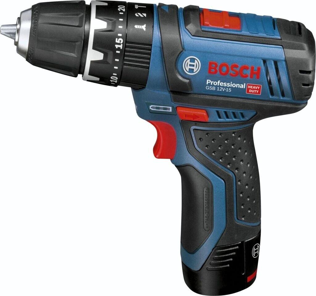 Ударный шуруповёрт Bosch GSB 12V-15 Professional2x 2.0 Ah + Зарядное устройство Набор принадлежностей + +Koffer