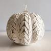 Halloween Twinkle Light Pumpkins Timer Starry Night Glass Pumpkins Fall Thanksgiving Decorations for Home Bedroom Bathroom Hallway