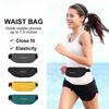 Headphone Hole Mobile Phone Bag Phone Holder Sports Fanny Pack Running Waist Bag  Gym Fitness