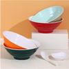 Taisun Melamine Two-Tone Threaded Soup Bowl