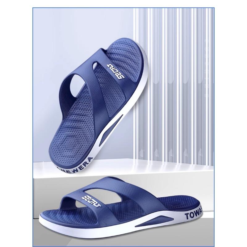 Pánské pantofle, letní outdoorové módní pánské pantofle, sandály s tlustým dnem, protiskluzové vodotěsné plážové pantofle do koupelny