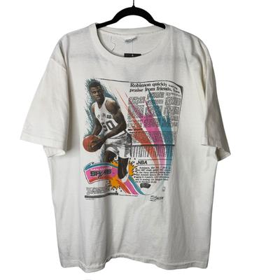 Camiseta David Robinson San Antonio Spurs 1990 Talla XL (A1550)