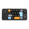 Farbbeleuchtete 19-Tasten Mini-Gaming-Tastatur Anpassbarer Joystick Doppel-Makro-Rad Hot-Swap-fähige Schalter