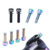6 Pcs Titanium Alloy Handlebar Stem Bolts Diameter 8.4mm