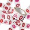 500Pcs/Roll Blazing Red Lips Kids Rewards Stickers - DIY Scrapbooks Album Decor Sealing Label Decals