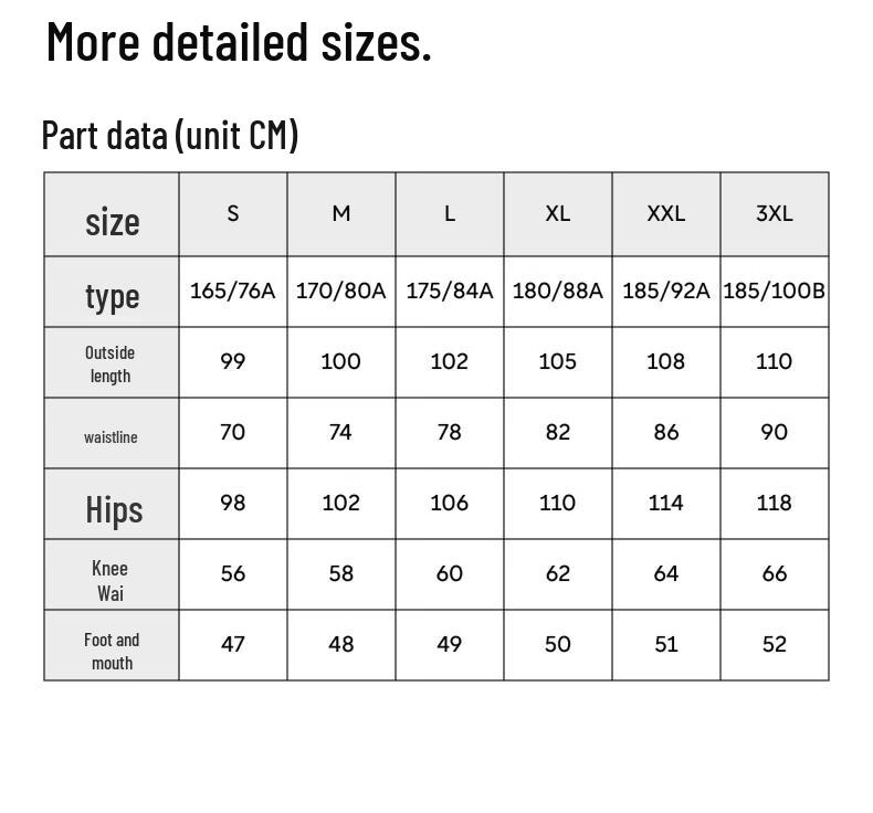 Bananain Thermal 301+ Men's Fleece-Lined Straight-Leg Sweatpants