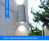 Double-Headed Waterproof LED Wall Lamp for Outdoor Use