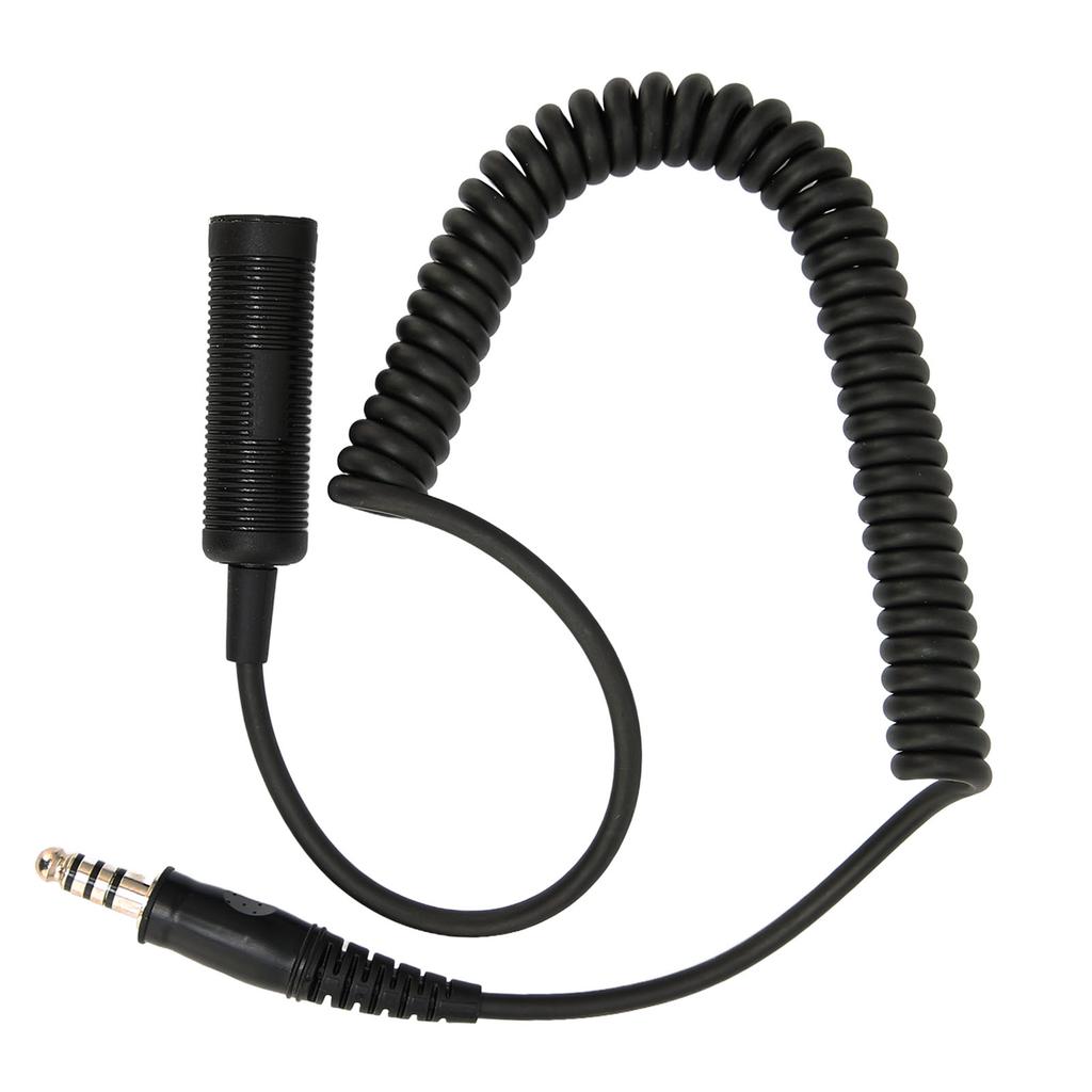 U‑92A U To U‑174 U Radio Headset Cable Plug and Play Helicopter Mono Headset Extended Cord