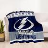 Tampa Bay Fan Gear Customize Text Blanket Multi-purpose Personalized Blanket Comfortable Suitable for Bedding Office Bed Picnics Ideal for All Seasons
