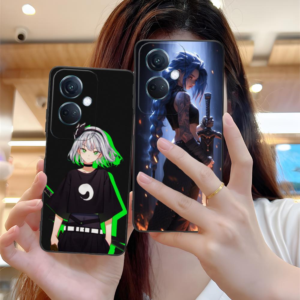 Funda de Teléfono Móvil de Chica Anime para OPPO Find X9 X8 X7 X6 X5 X3 X2 Plus s Pro Ultra Lite Funda con Impresión Colorida Bonita