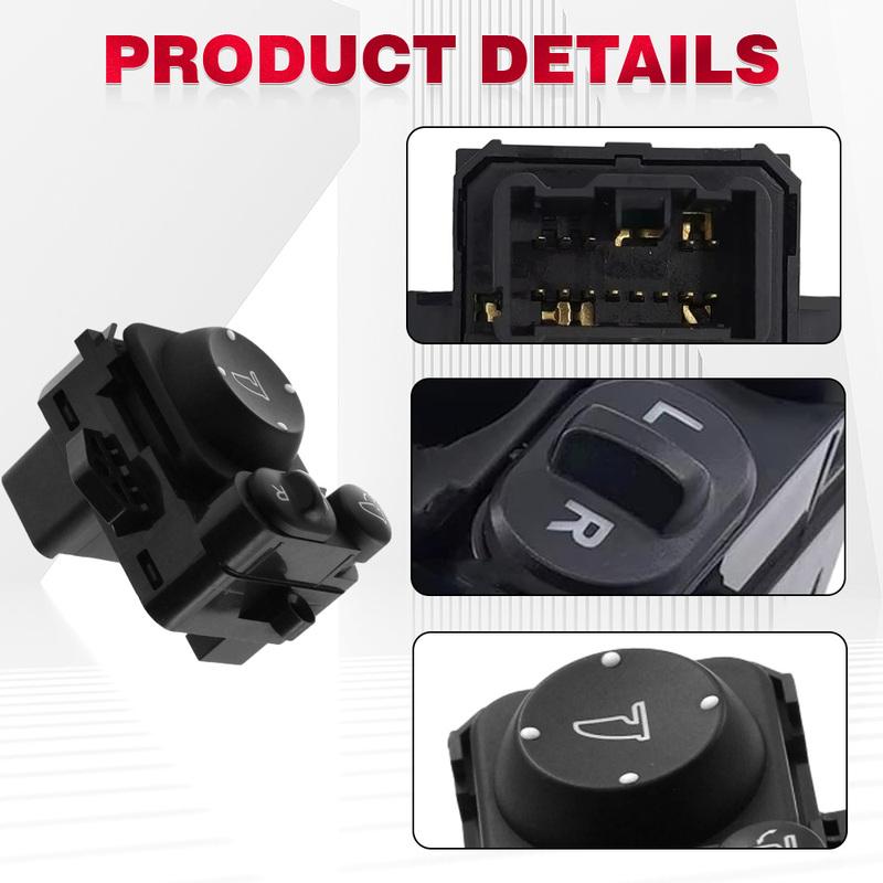 13p Car Exterior Side Mirror Control Adjustment Switch for Honda CRV RM2 RM4 Odyssey RUV CU2 Spriror Vezel Accord FIT GK5