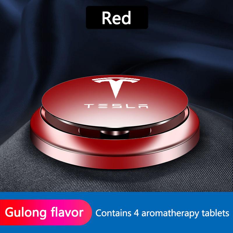 Car Air Freshener Solid Aroma Perfume Diffuser Auto Perfume Aromatherapy For Tesla Model 3 Model X Model S Model Y Accessories