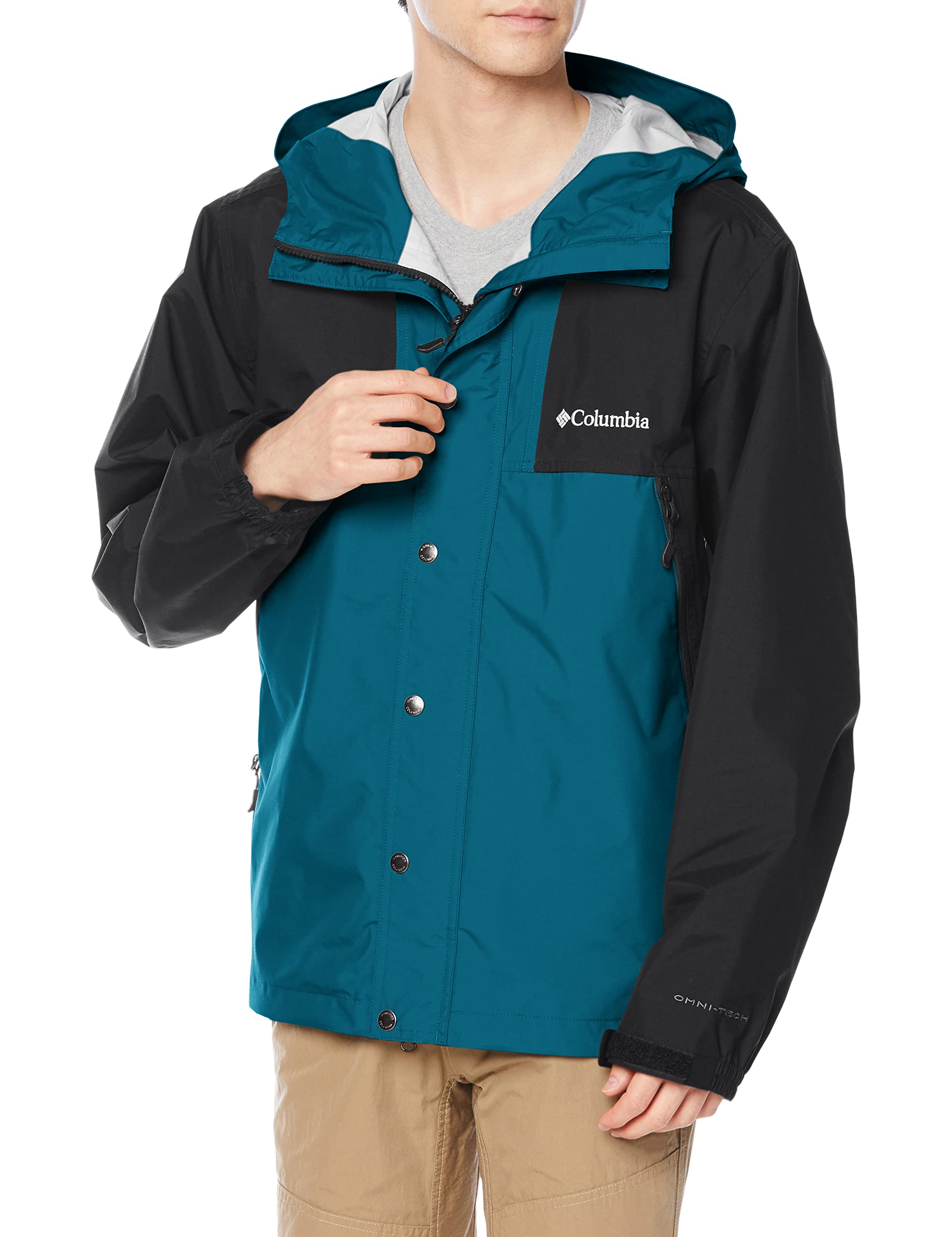 Stuart Trail Jacket PM0760 L Cave Water [Columbia] Men s