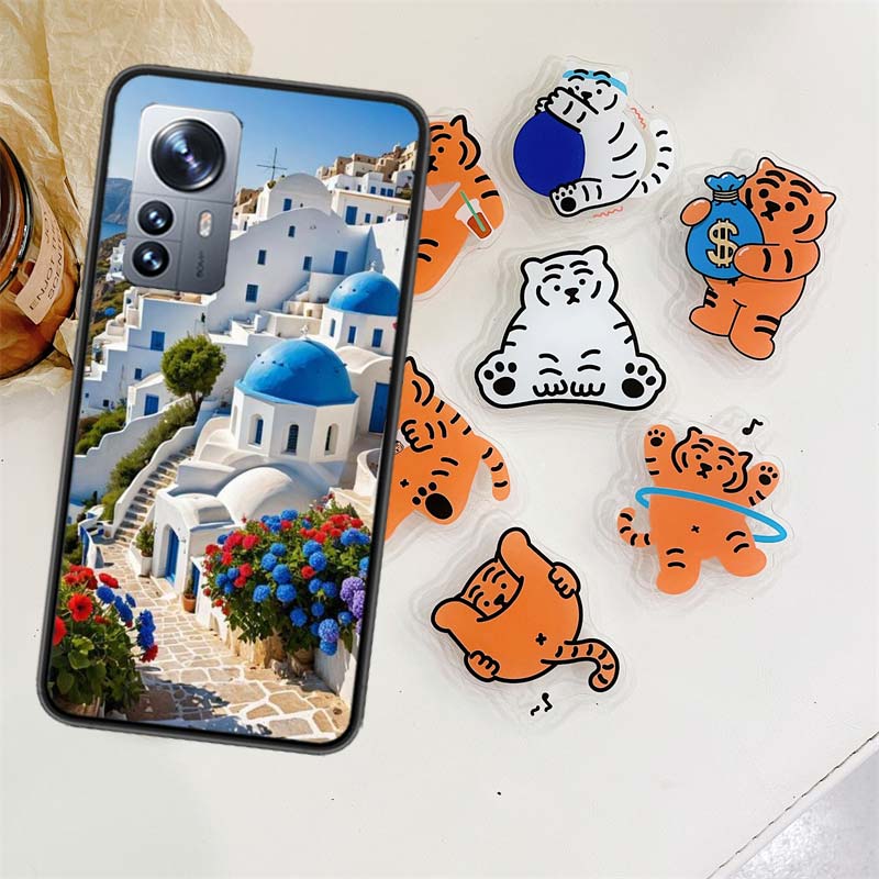 Greece In Summer. Santorini Phone Case For Xiaomi Poco X7 X6 M8 M7 M6 M4 M3 X4 Pro F7 Ultra M5S Mi 14 14T 15 15T 12T 10T Pro 12S