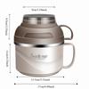 Heat-resistant Students Lunch Box Large Capacity Canteen Rice Bowl Portable Food Container  Soup