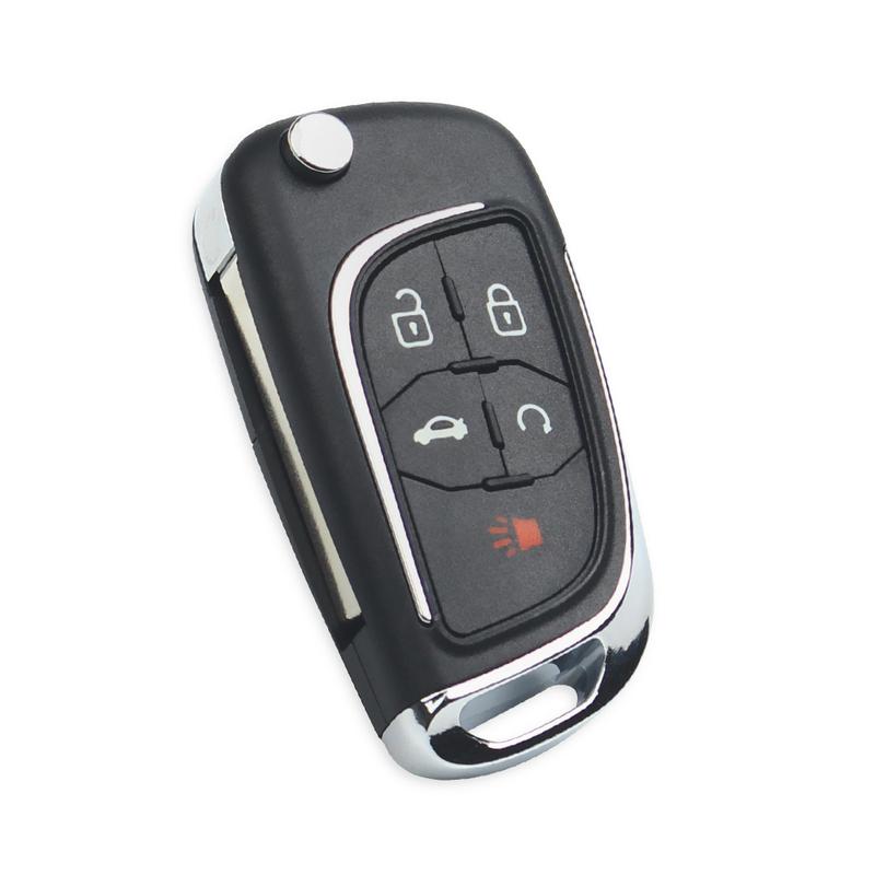 KEYYOU Modified Flip Key For Opel Ignia Astra For Chevrolet Lova Aveo Cruze For Buick Folding Car Remote Key Case Shell Fob