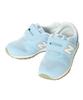 New Balance IZ373MB2 Athletic School Strap Baby Size Girls' Kids' Shoes, Shoes, One-Band Sneakers, Blue, 13.0cm