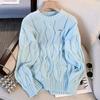 Navava Women Lovely Cable Knit Sweater Nk2720