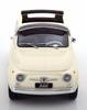 KK Scale Fiat 500 F Custom 1968 Cream Finished Product 1/12