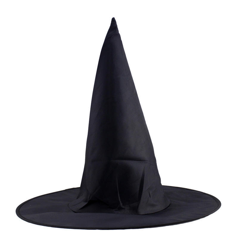 Witch Hat Lightweight And Portable Oxford Fabric Halloween Decorations Hot-selling Versatile Party Prop Outdoor Ornament Black
