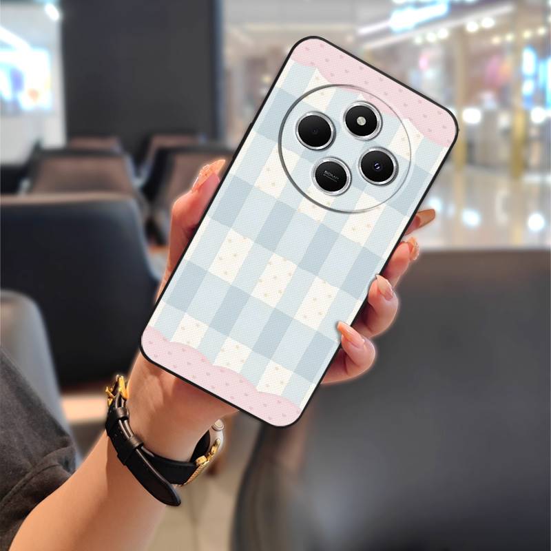 Anti-dust Durable Phone Case For Redmi 14C 4G/14R 5G/A3 Pro 4G/POCO C75 Phone Pouch Animals Full wrap Silicone TPU Cute