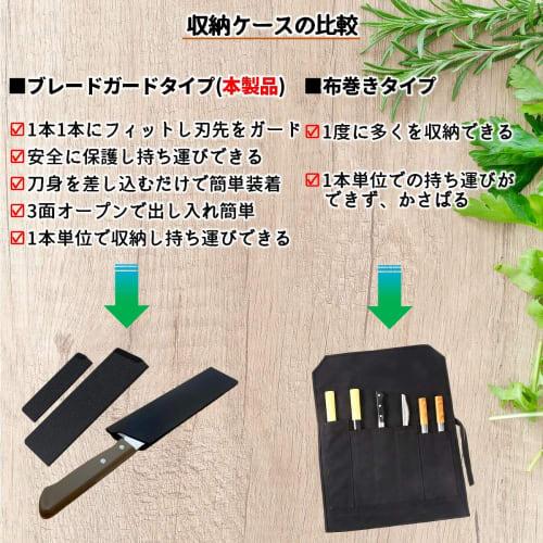 Convenient Knife Case for Carrying Individual Knives: 20cm-23cm, Perfect for Camping, Outdoor Activities, and Hard Chef Knives (Petty Knife + Knife)