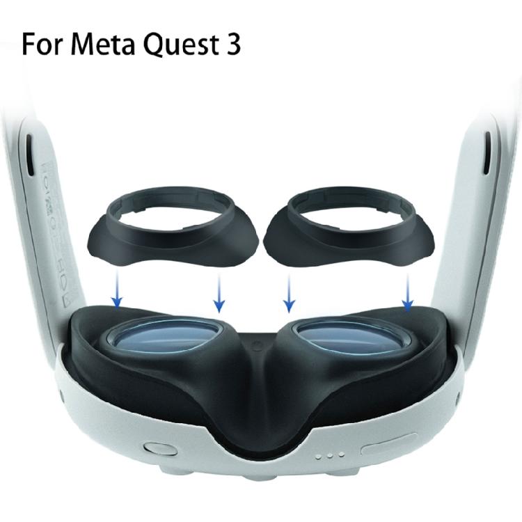 Linsen-Schutzabdeckung Rahmen Brillenrahmen für Meta Quest 3