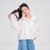 Girls' Ice Silk Hooded Sun Protection Cardigan