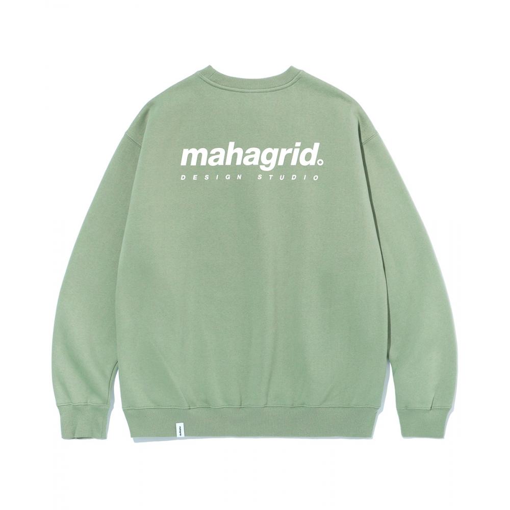 

MAHAGRID ORIGIN LOGO CREWNECK GREENMG2BSMM485A