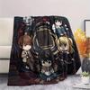Death Note Print Flannel Blanket, Ultra Soft High Quality All Seasons Warm Throw, Home Decor Cozy Blanket, Perfect Christmas Gift