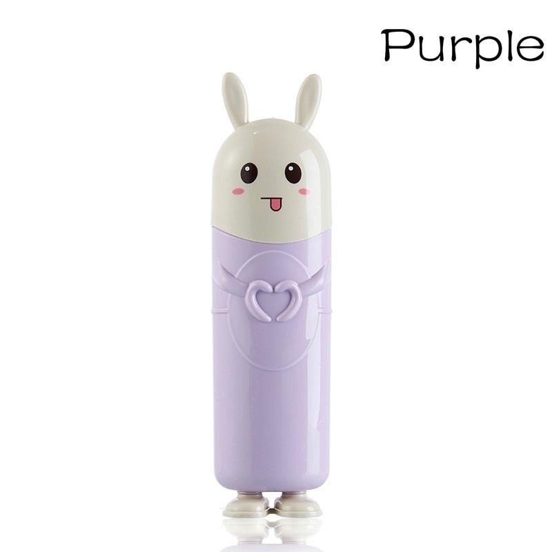 1pcs Cute Cartoon Toothbrush Storage Box Portable Outdoor Travel Toothbrush Protect Case Bathroom Small Tools