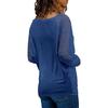 Autumn and Winter Striped Long Sleeved T-shirts Casual Loose Women's T-shirts