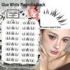 Adhesive-Free Qingqiu Tuoshan Fox Eyelashes: Thick, Natural Black-Brown Chinese Style
