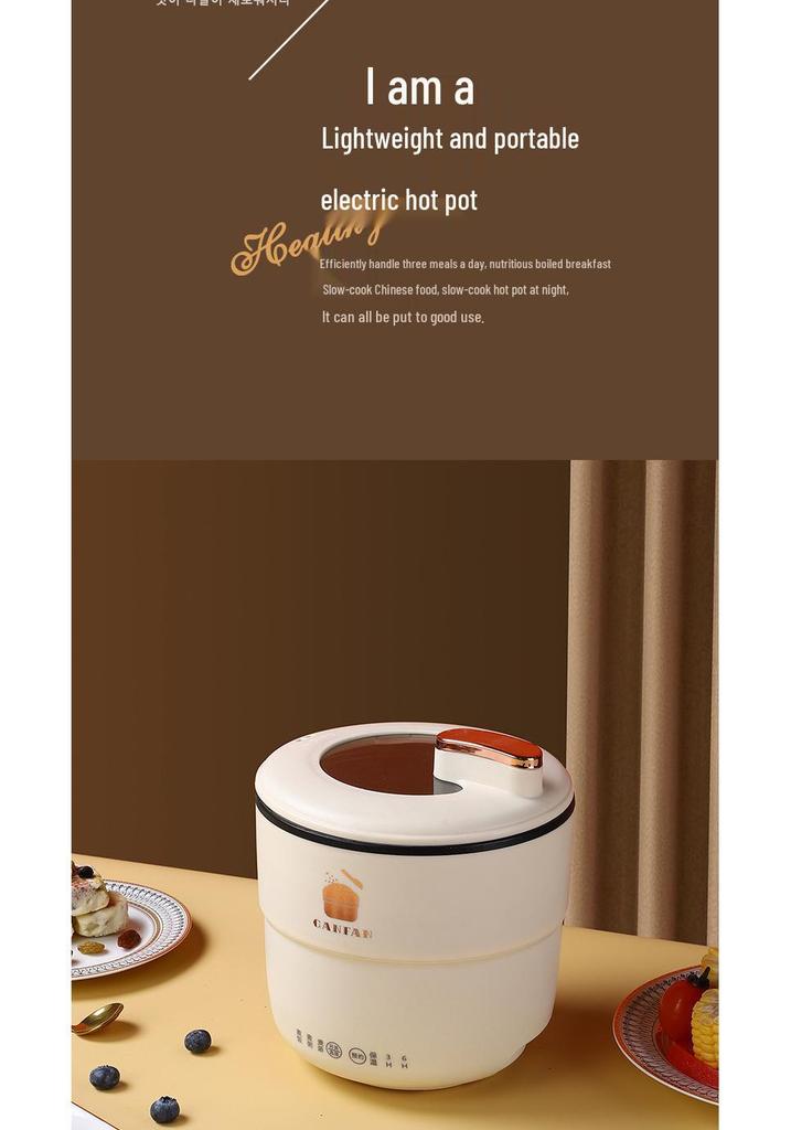 Panela Elétrica Mini Versátil para Dormitórios e Escritórios (2-3 pessoas)