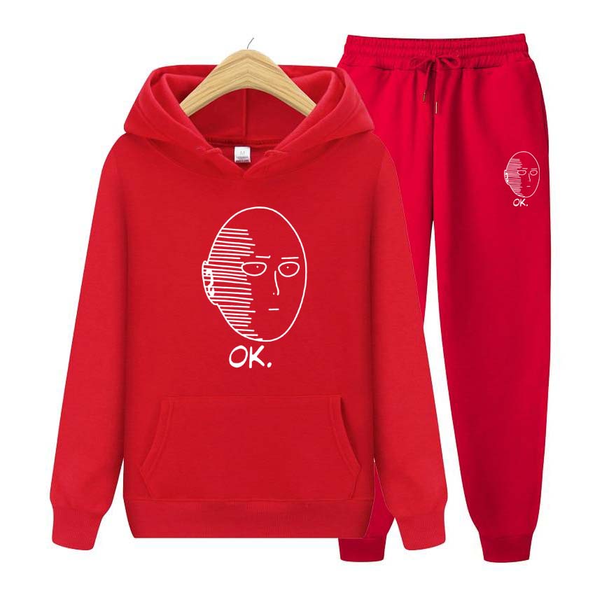 Autumn Winter Couple Suit Jogging Fashion  Men Womens Hoodies Tracksuits Jogger Pants thick Warm Clothes Men