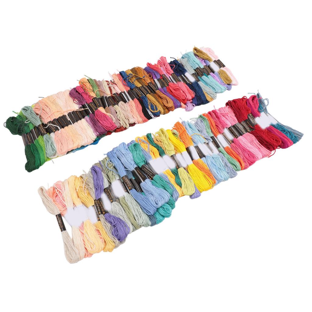 Embroidery Threads 150 Colors 6 Strand Polyester Embroidery Floss Crafts Floss for DIY Sewing Tool
