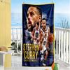 Telo da Spiaggia Golden State Warriors Curry Asciugatura Rapida Morbido Microfibra Confortevole Leggero Adatto per Nuoto, Palestra, Campeggio, Yoga Vacanza