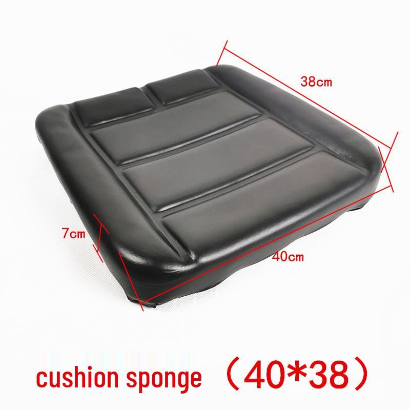 Universal Forklift Seat Cushion - Thickened, Durable Sponge for Loader/Modified Forklift