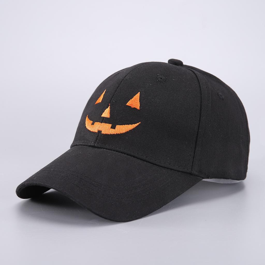 Skull Baseball Cap Halloween Party Funny Scary Expression Design Costume Party Accessories For Men Women Unisex