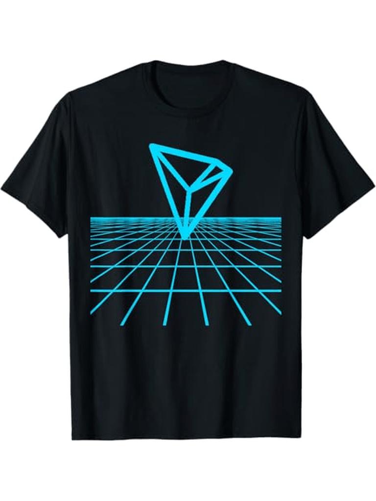 Tron Film Thema T-Shirt 100% Baumwolle Rundhals Kurzarm Sommer Lässig Herren T-Shirt Streetwear