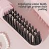 USB Rechargeable Heated Hair Straightening Brush for 3.7V2000mAh for Travel, Home