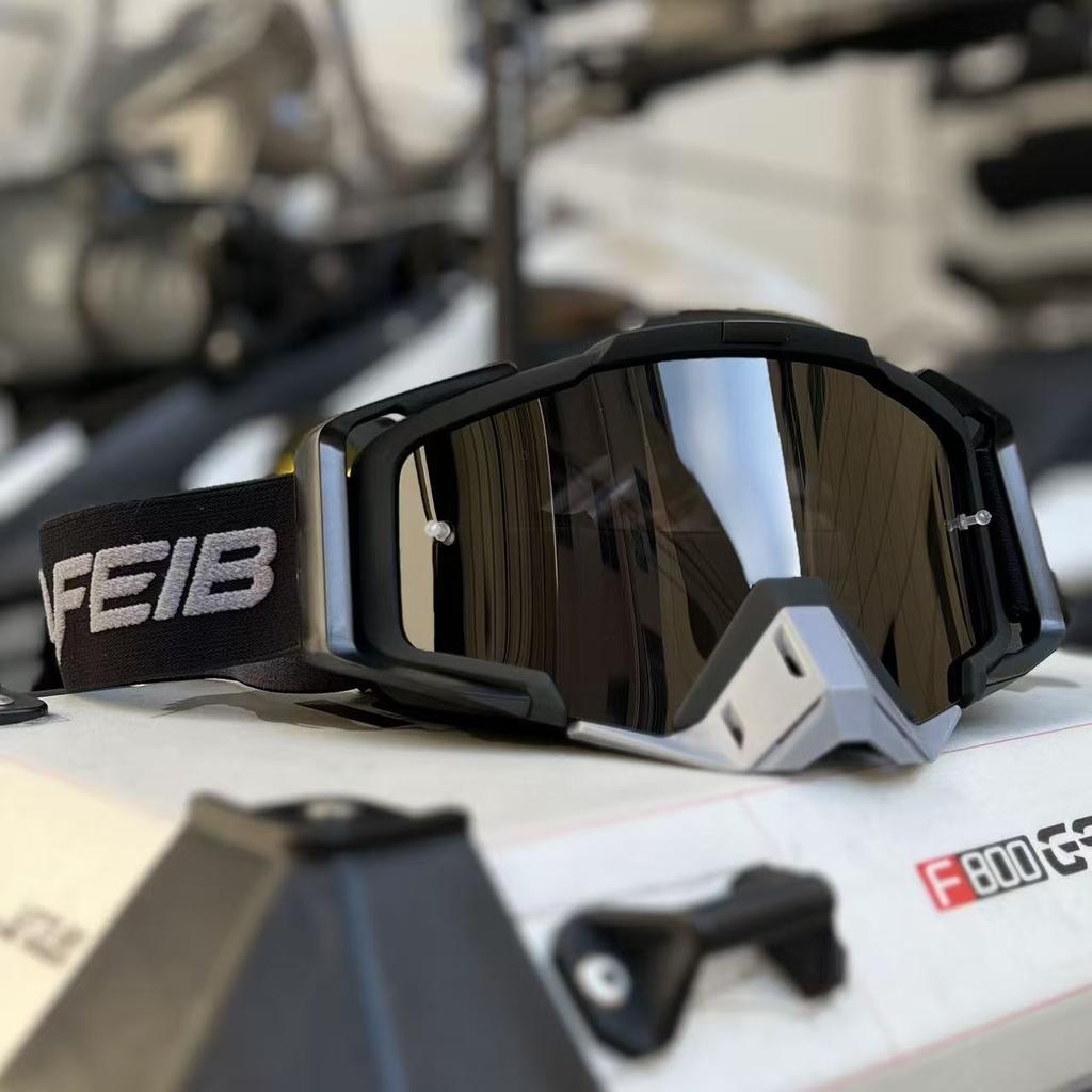 Blendfreie Schutzbrille: für Radfahren, Motorradhelme, Wind-/Staubschutz, ATV.