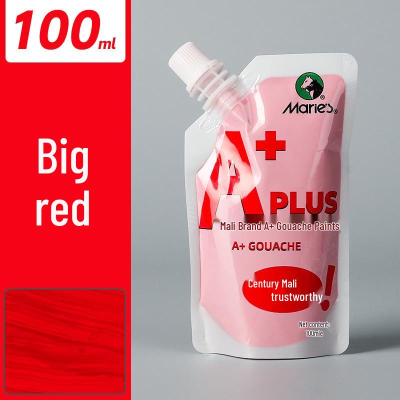 Mali 100ml Washable Gouache Paint Set for Kids - Squeeze & Refill Jelly Pack