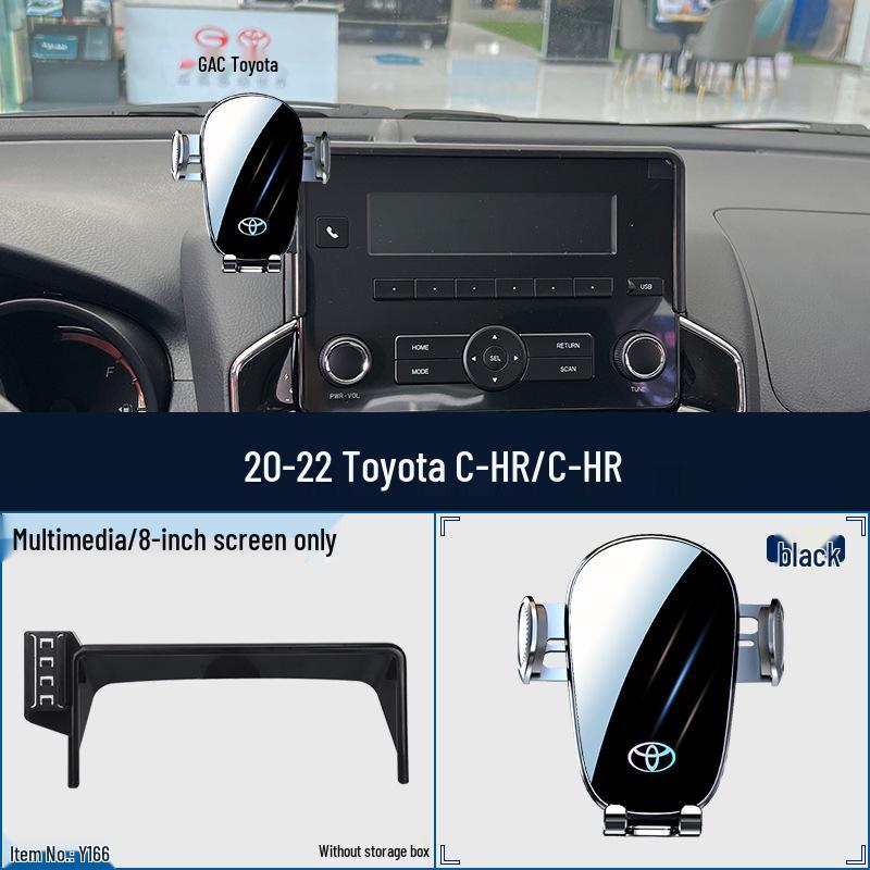 Toyota Multi-Model Dedicated Car Phone Holder for Corolla, Levin, RAV4, Frontlander, Vios, C-HR, and IZOA.